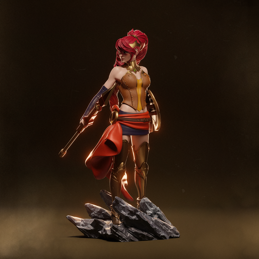 Pyrrha Nikos Resin Art - MTO (Design by CA3D)