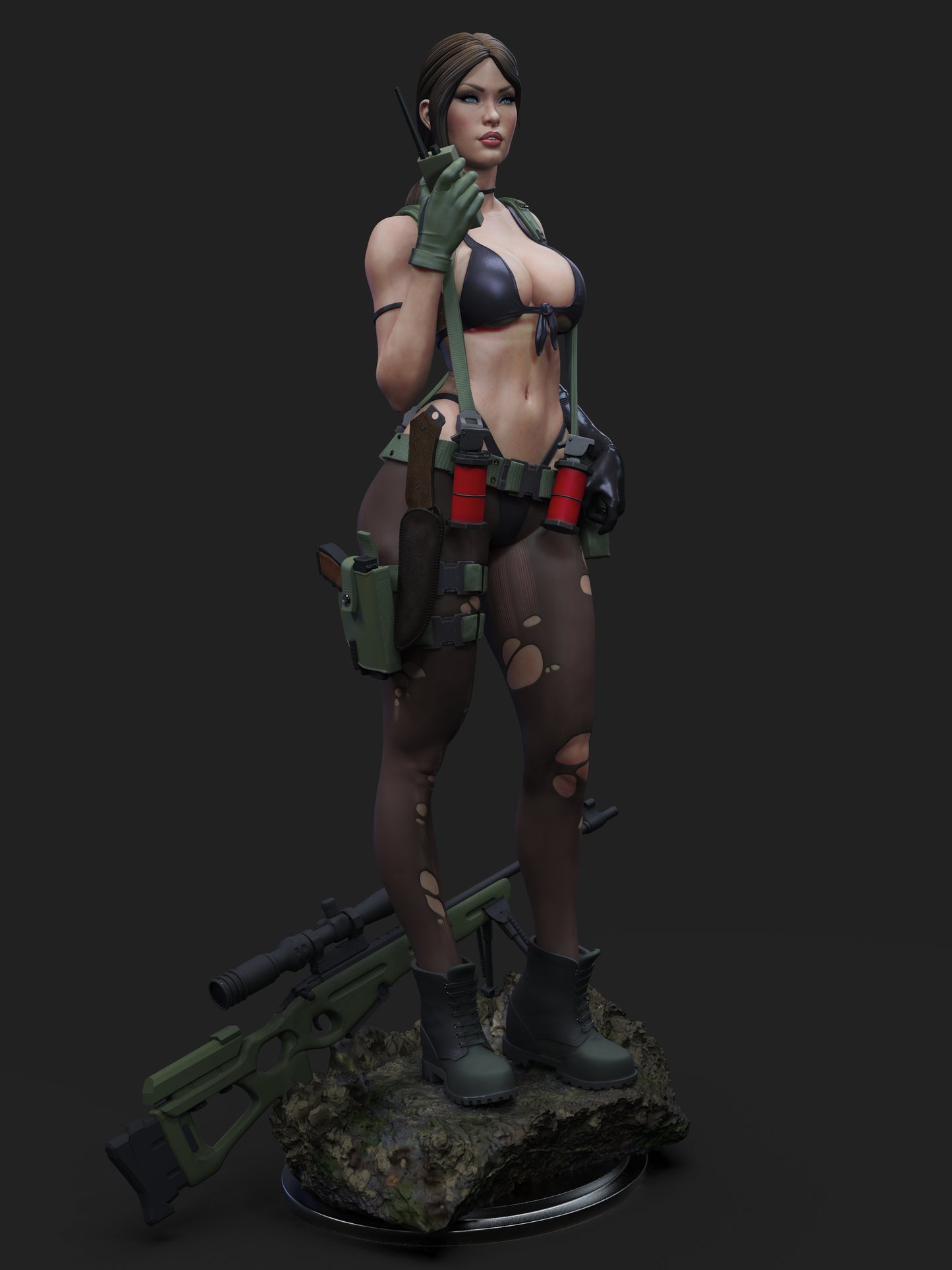 Quiet Resin Fan Art - MTO (Design by Abe3D)