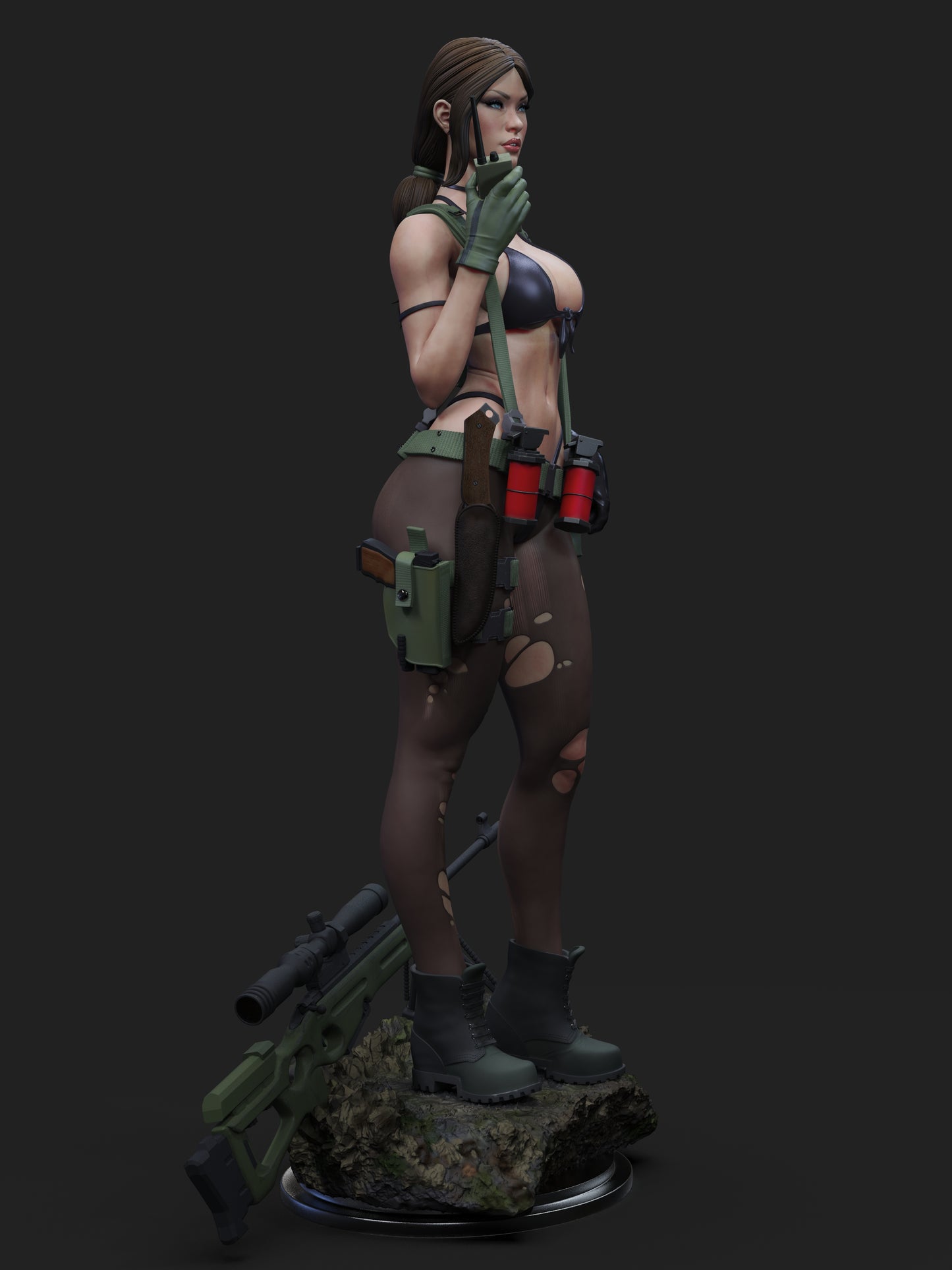 Quiet Resin Fan Art - MTO (Design by Abe3D)