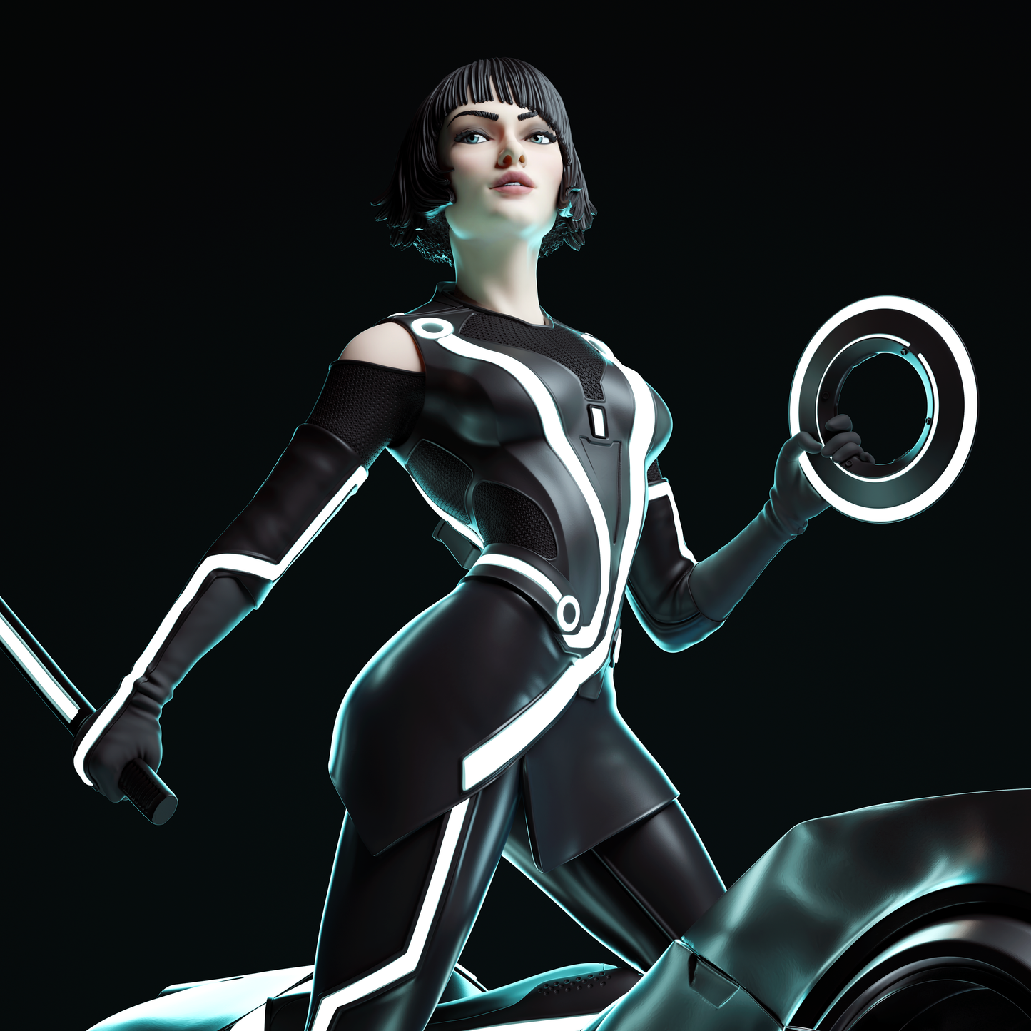 Quorra Resin Art - MTO (Design by CA3D)