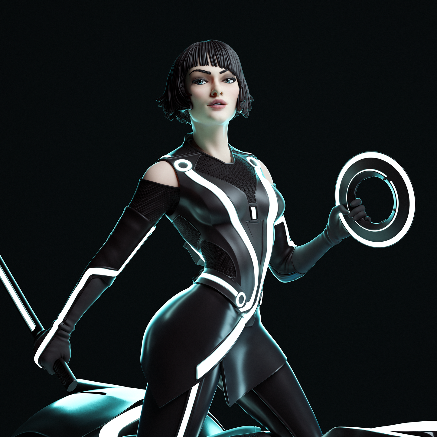 Quorra Resin Art - MTO (Design by CA3D)