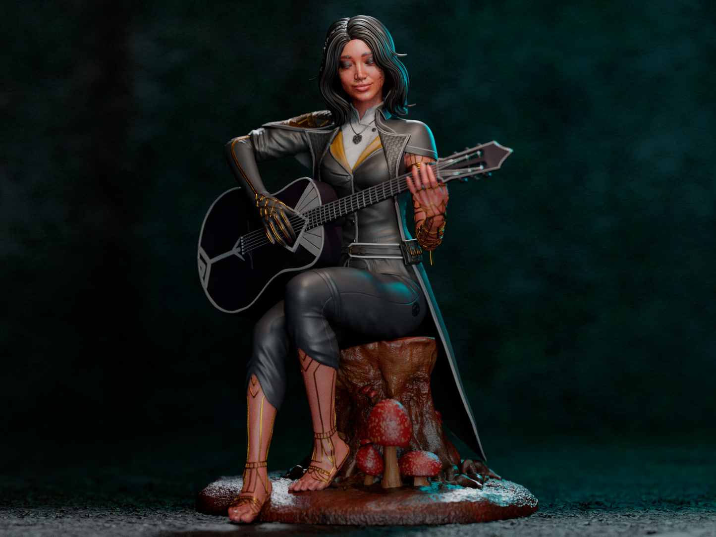 Lune Expedition 33 Resin Sculpture (Design by CA3D Studios)