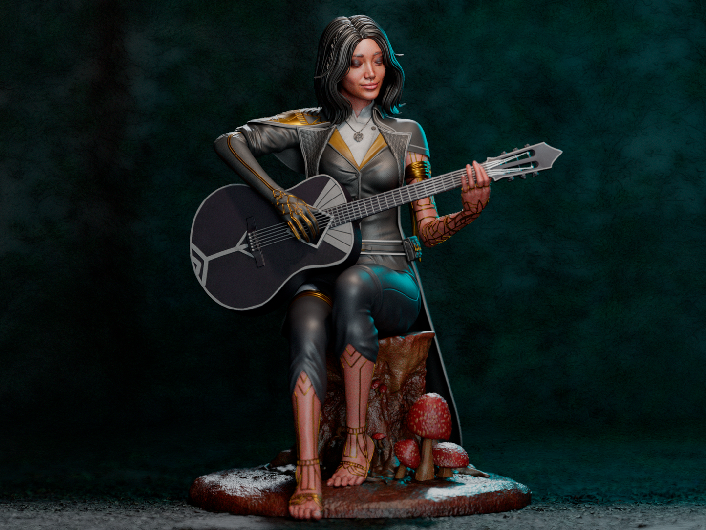 Lune Expedition 33 Resin Sculpture (Design by CA3D Studios)