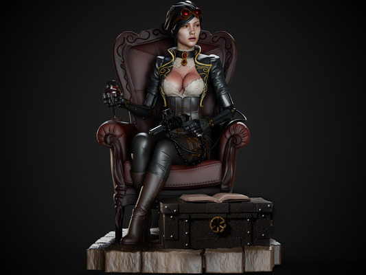 Lady Mechanika Resin Fan Art - MTO (Design by CA3D Studios)