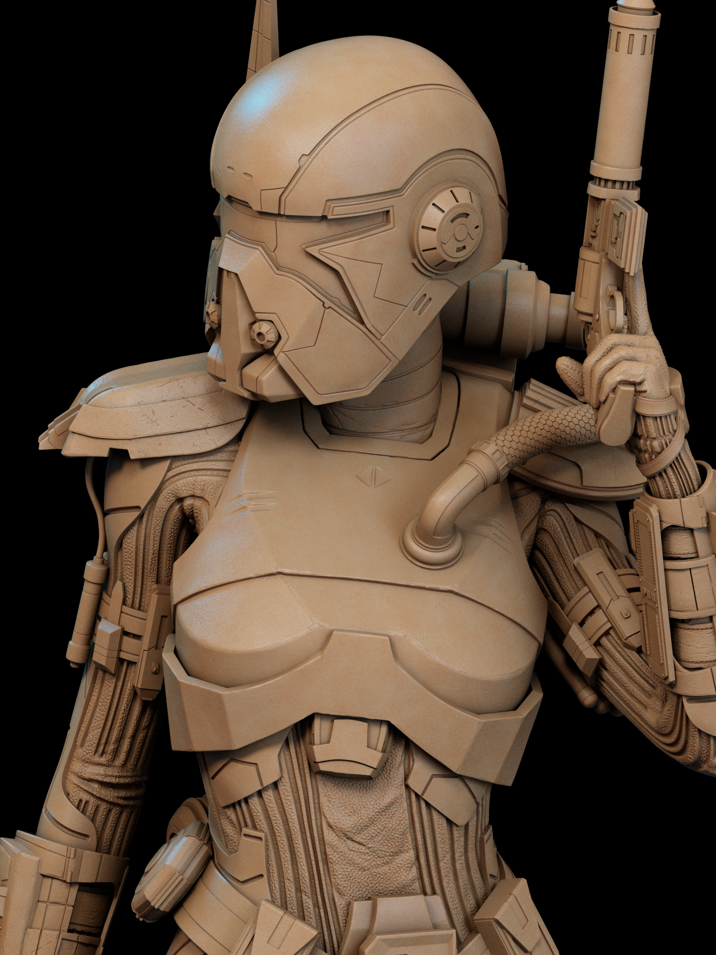 Shae Vizla Resin Fan Art - MTO (Design by CA3D Studios)