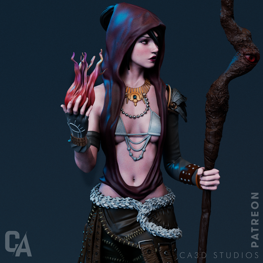 Morrigan Resin Fan Art - MTO (CA3D)