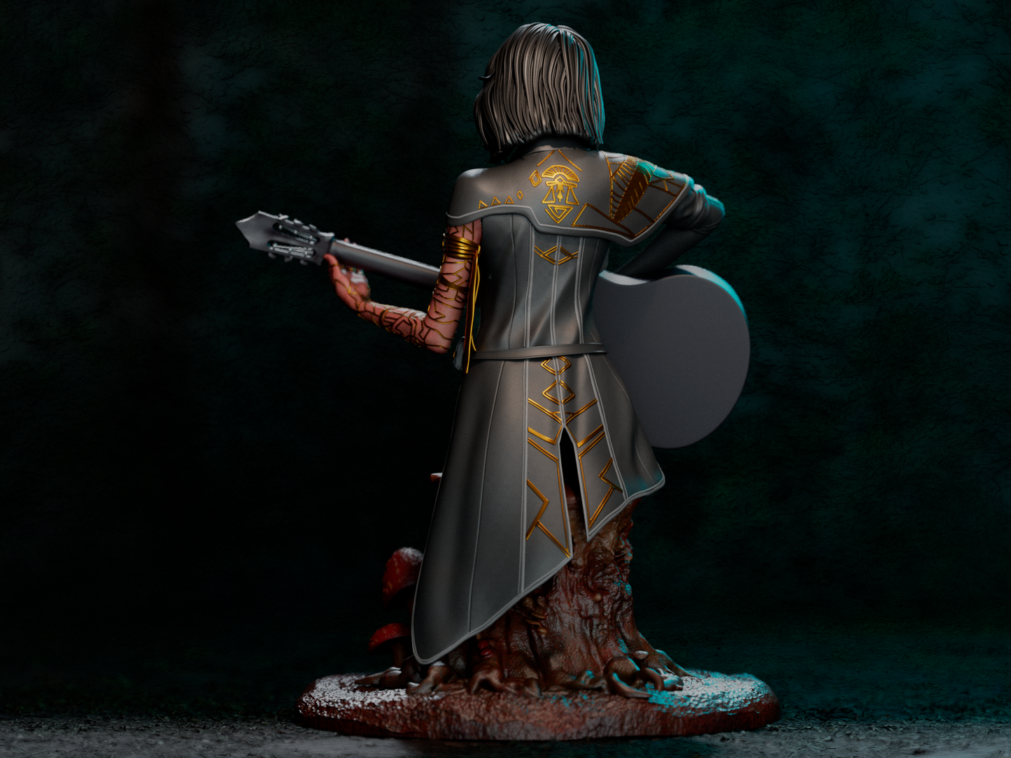 Lune Expedition 33 Resin Sculpture (Design by CA3D Studios)