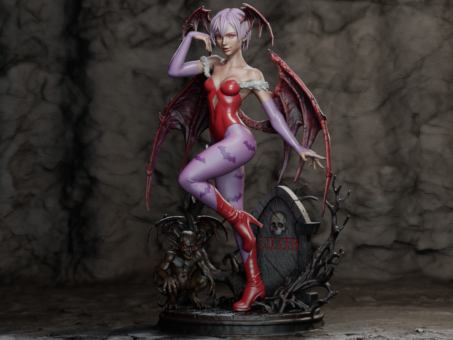 Lilith Resin Sculpture (Design by CA3D Studios)