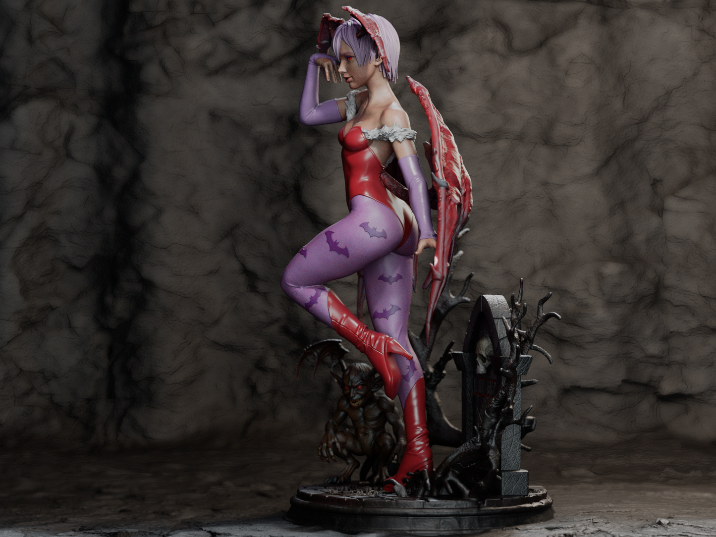 Lilith Resin Sculpture (Design by CA3D Studios)
