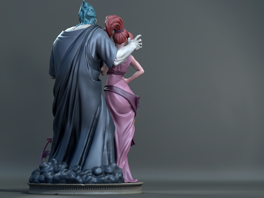 Hades Diorama Collectible Resin Fan Art Pro Painted - MTO