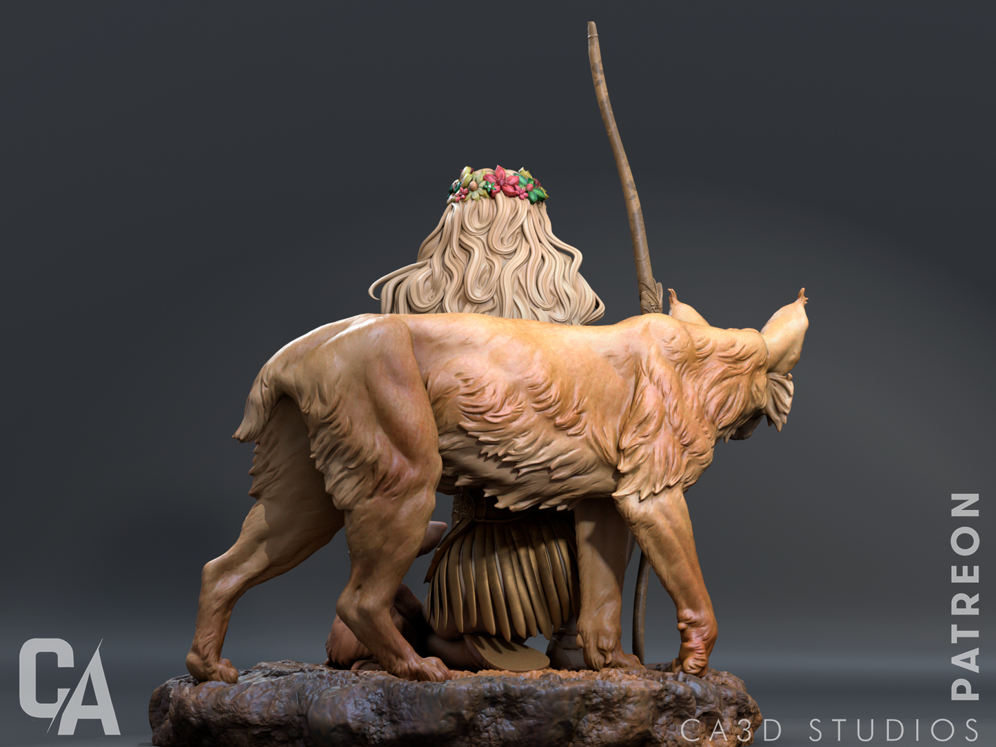 Artemis Collectible Resin Fan Art - MTO