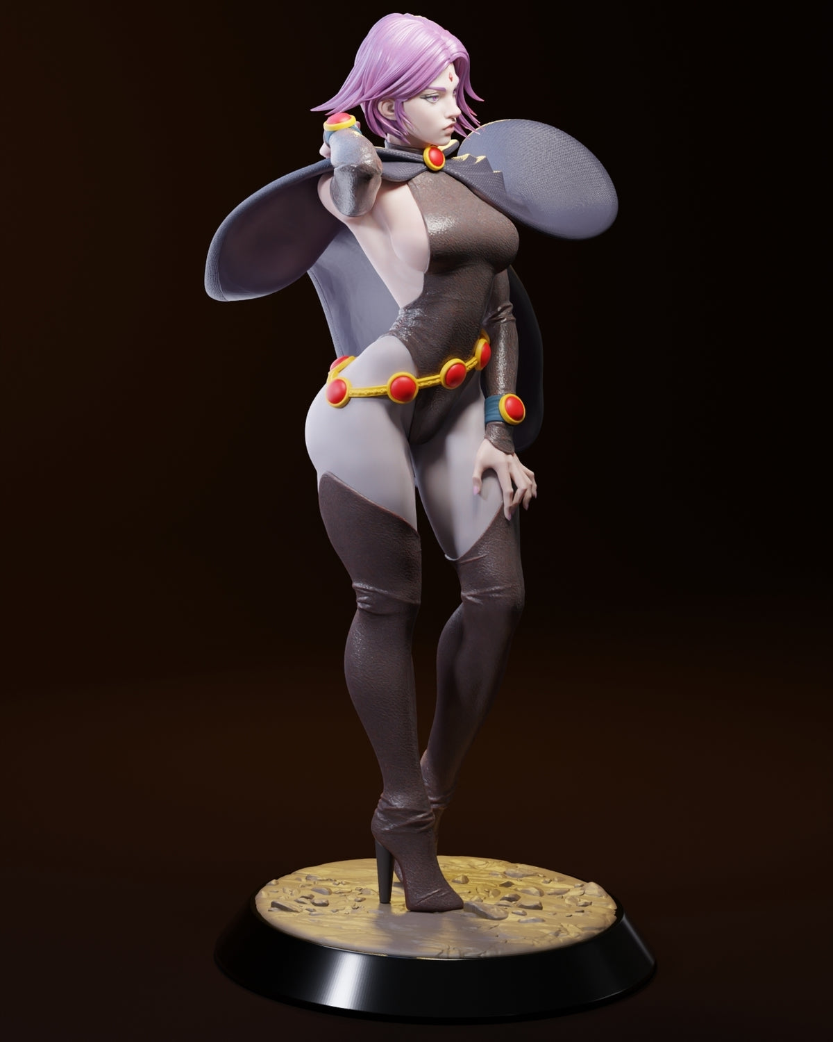 Raven Resin Art (East Sea Monster Version)