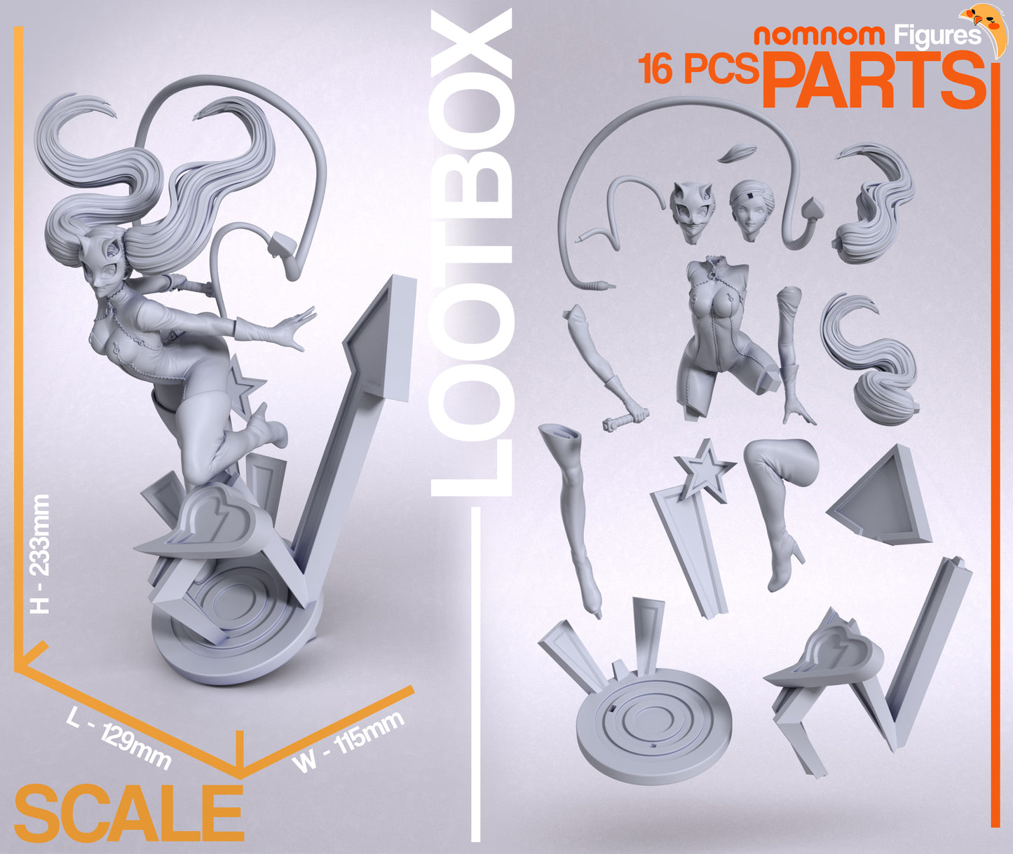 Ann Takamaki Persona 5 Royal Resin Sculpture Fan Art - MTO