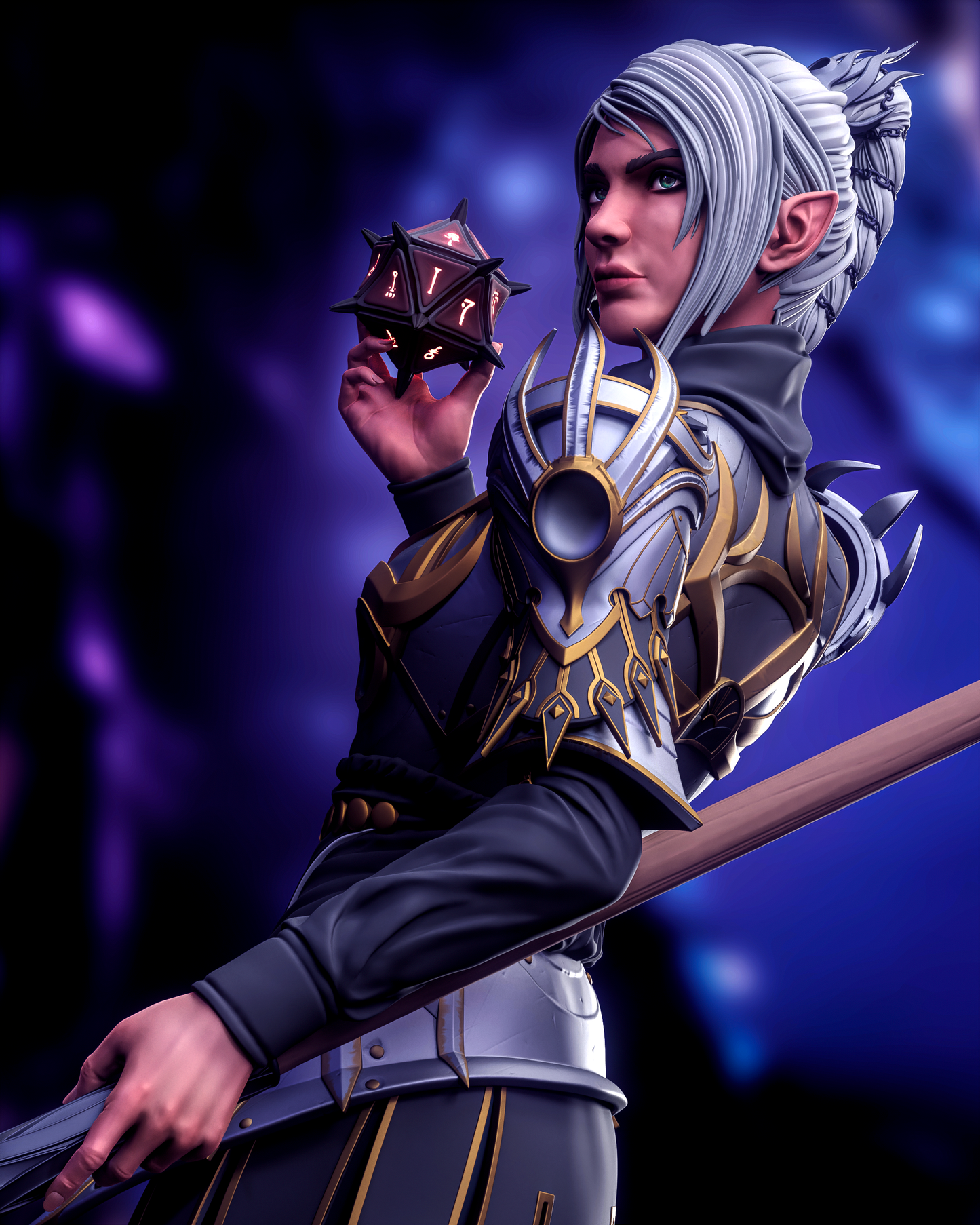 Shadowheart Resin Fan Art - MTO (H3llcreator)