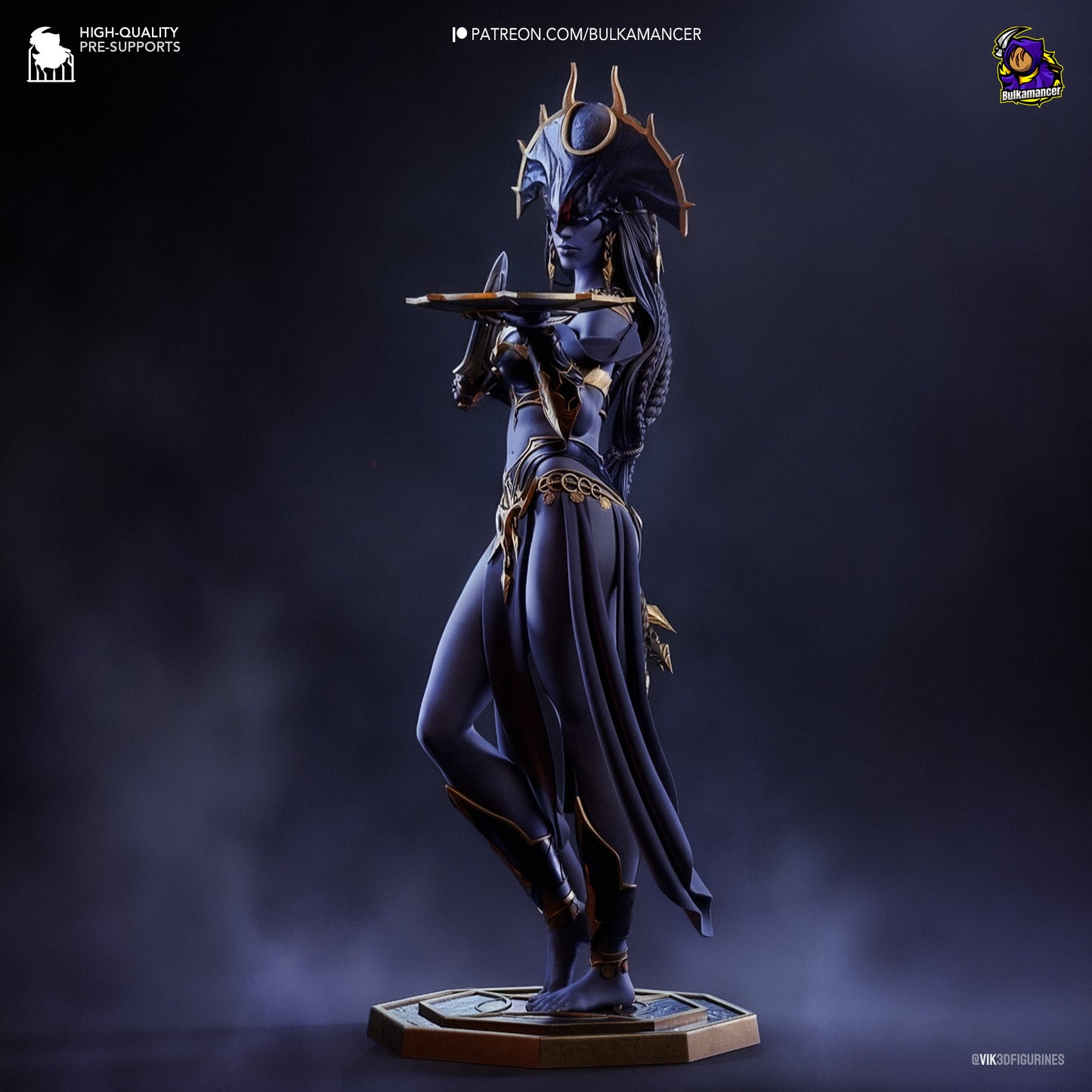 Baldur's Gate 3 Shar Resin Fan Art - MTO