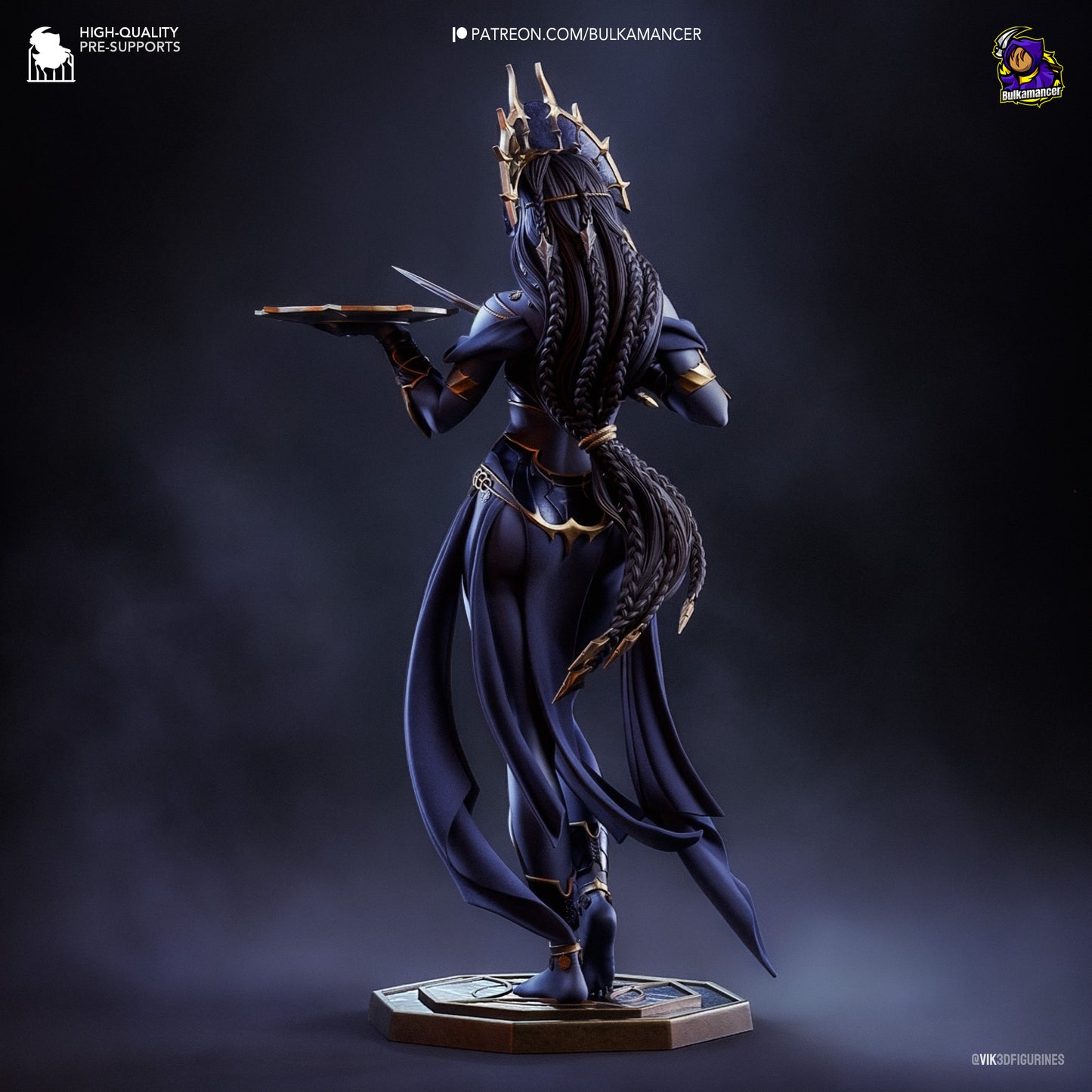 Baldur's Gate 3 Shar Resin Fan Art - MTO