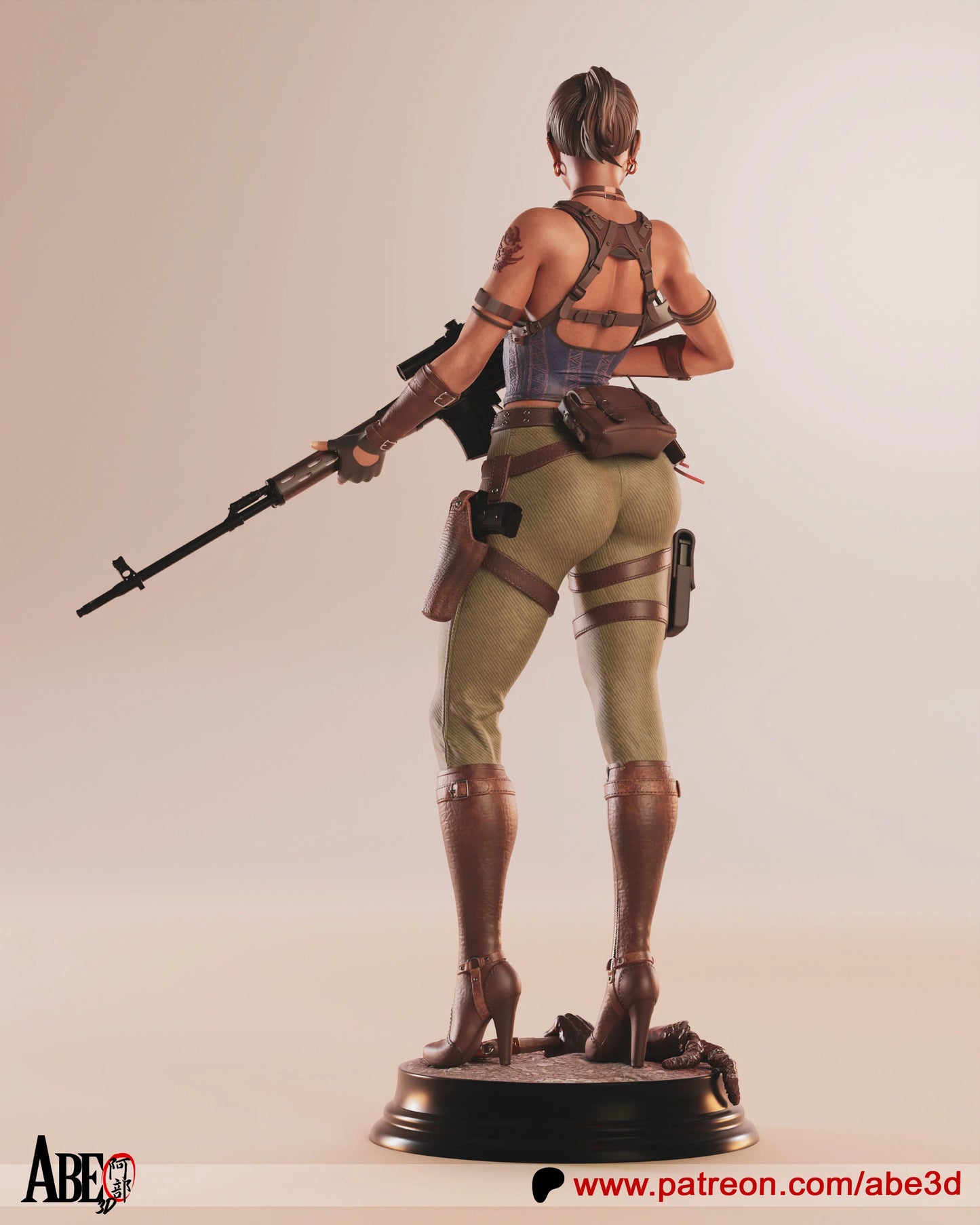 Sheva Alomar Resin Fan Art (Design by Abe3D)