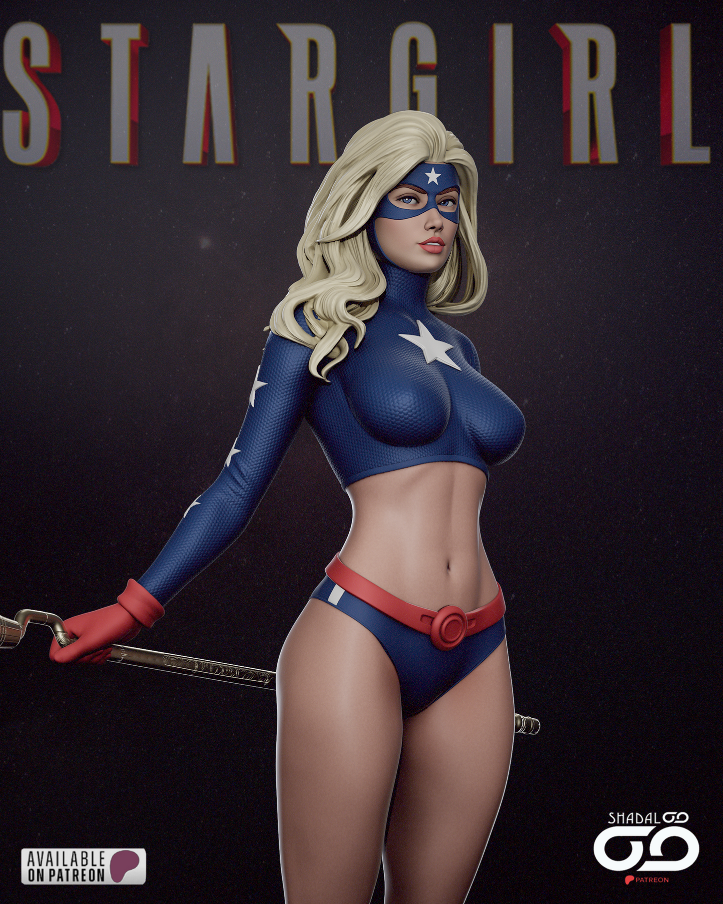 Stargirl Resin Sculpture Fan Art - MTO (SDO)