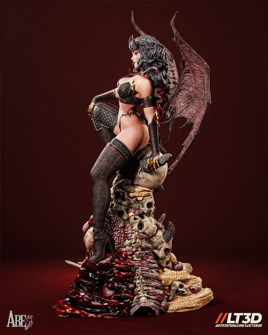 Xyrath Succubus Resin Fan Art (Design by Abe3D)