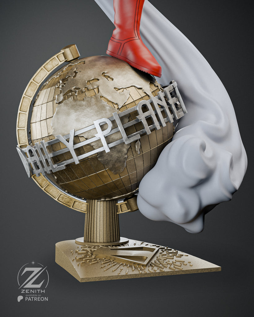 Superman Resin Fan Art MTO (Design by Zenith)