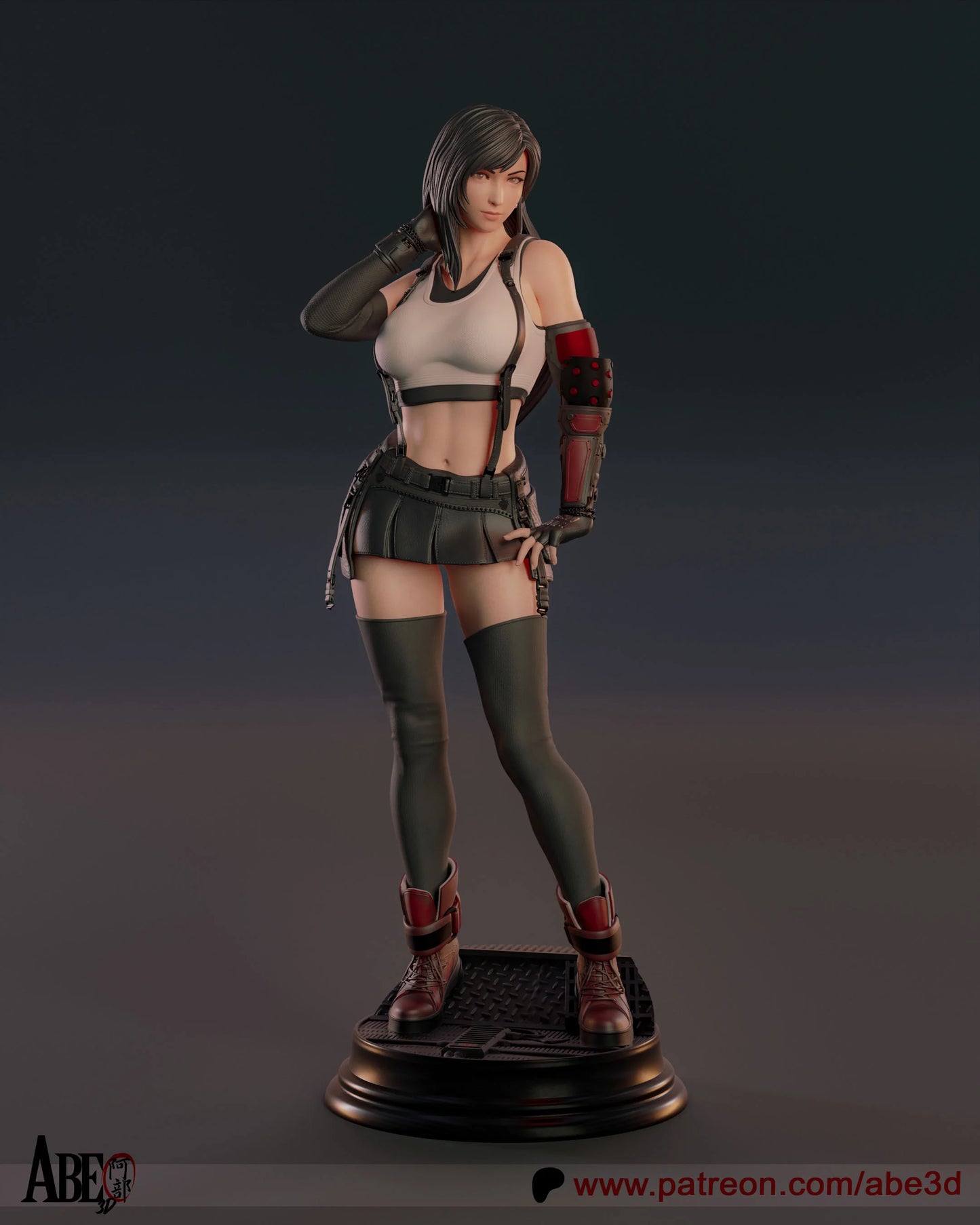 Tifa Lockhart Resin Fan Art - MTO A3D
