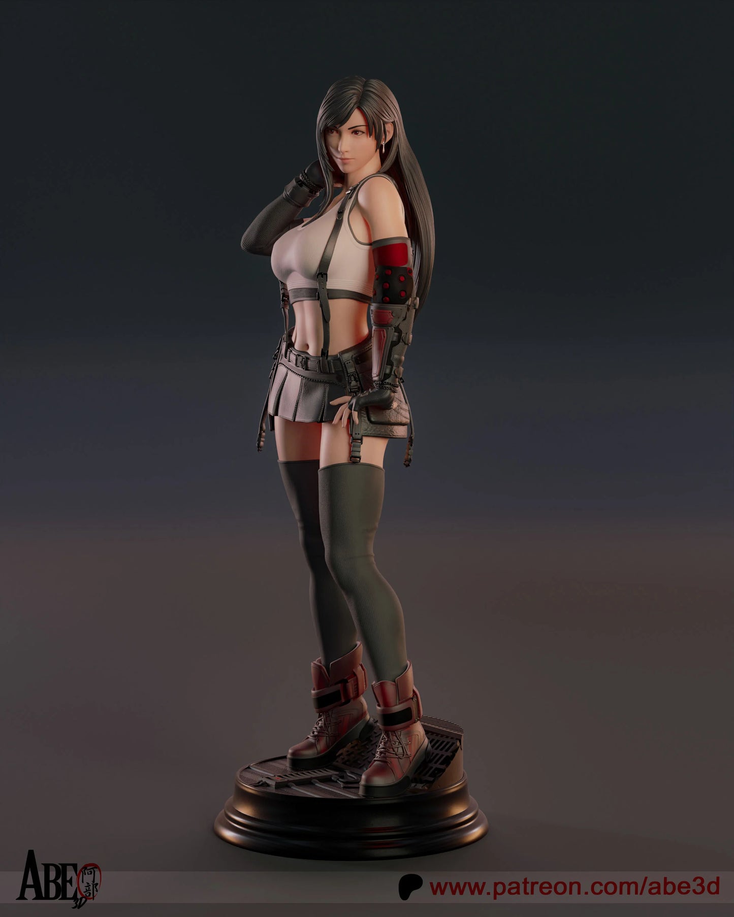 Tifa Lockhart Resin Fan Art - MTO A3D