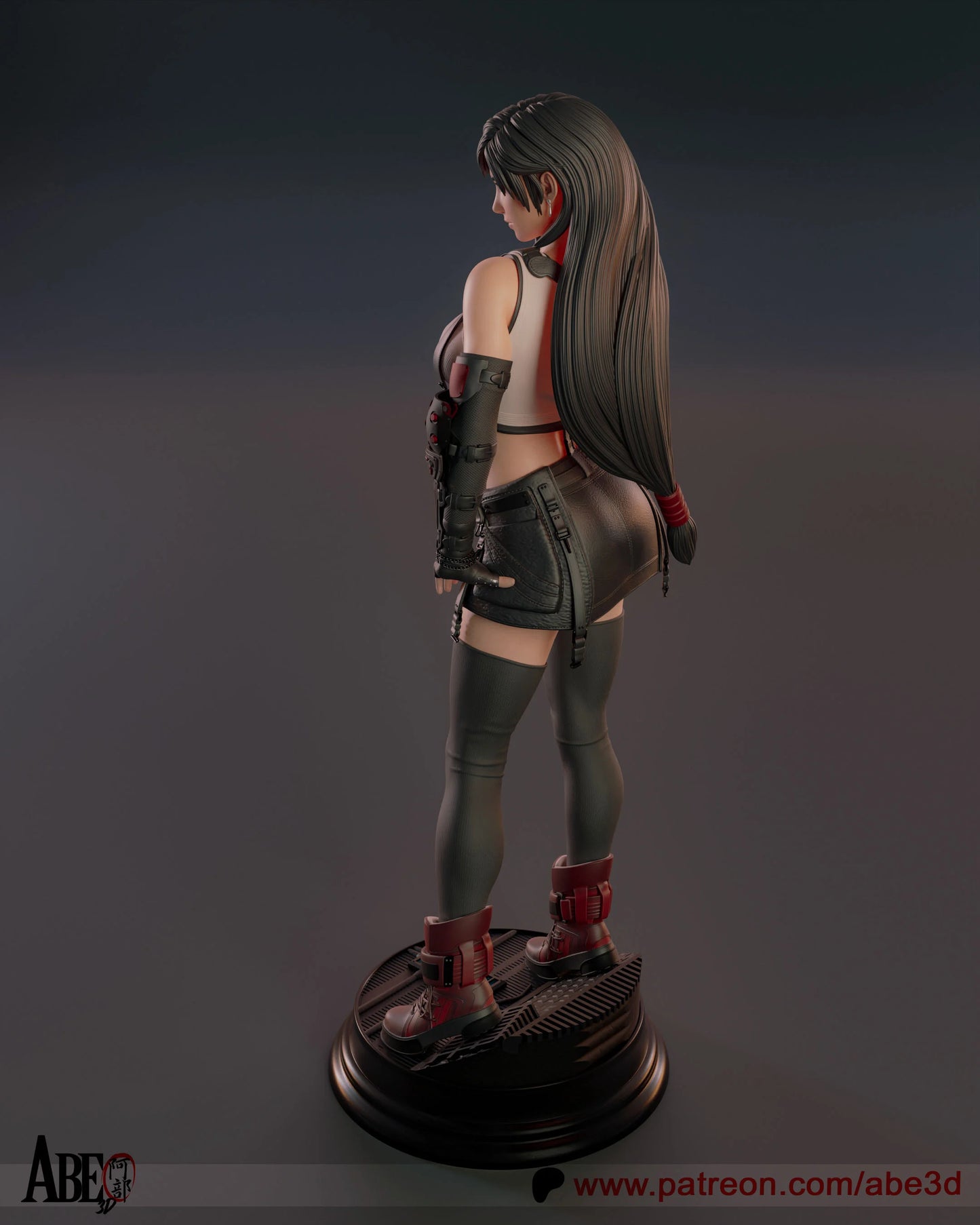 Tifa Lockhart Resin Fan Art - MTO A3D