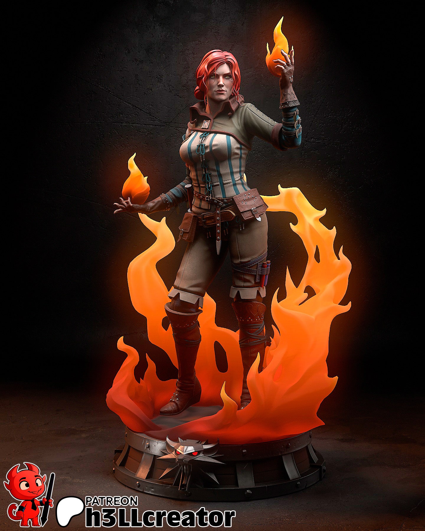 Trill Merigold Resin Fan Art - MTO (H3llcreator)
