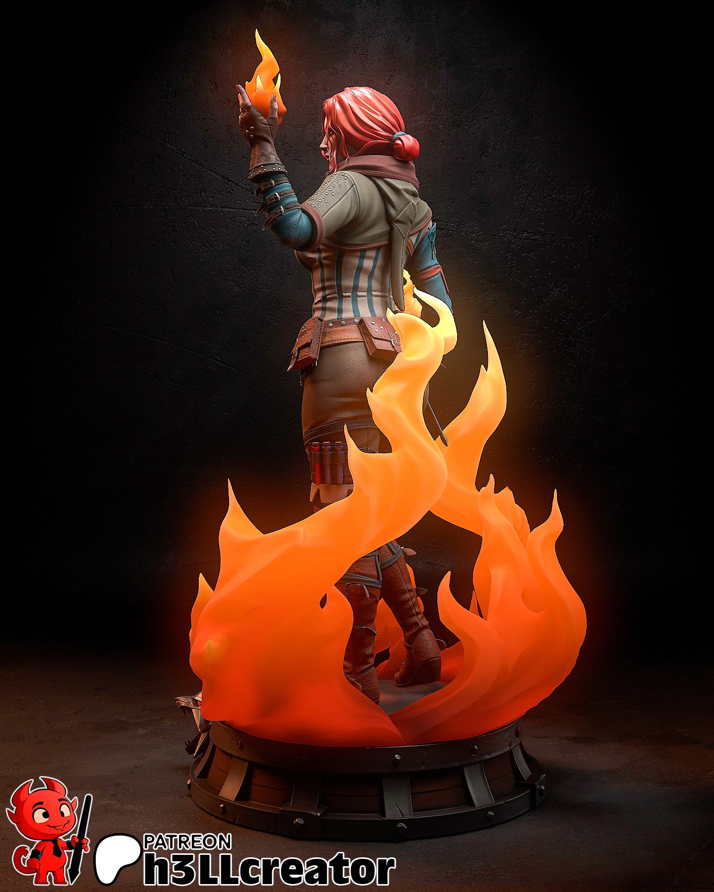 Trill Merigold Resin Fan Art - MTO (H3llcreator)