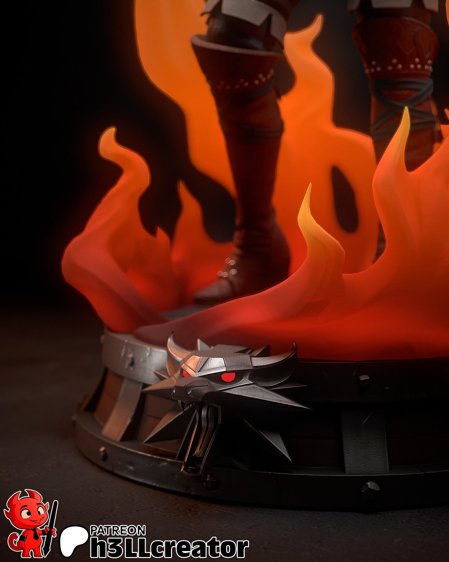 Trill Merigold Resin Fan Art - MTO (H3llcreator)