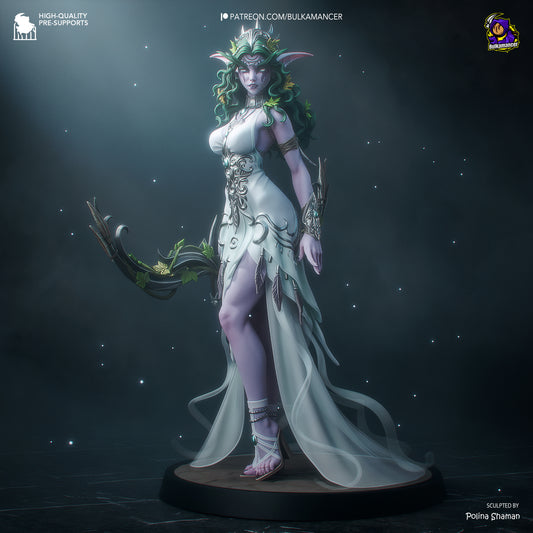 Tyrande Whisperwind World of Warcraft Resin Fan Art - MTO (Design by Bulkamancer)