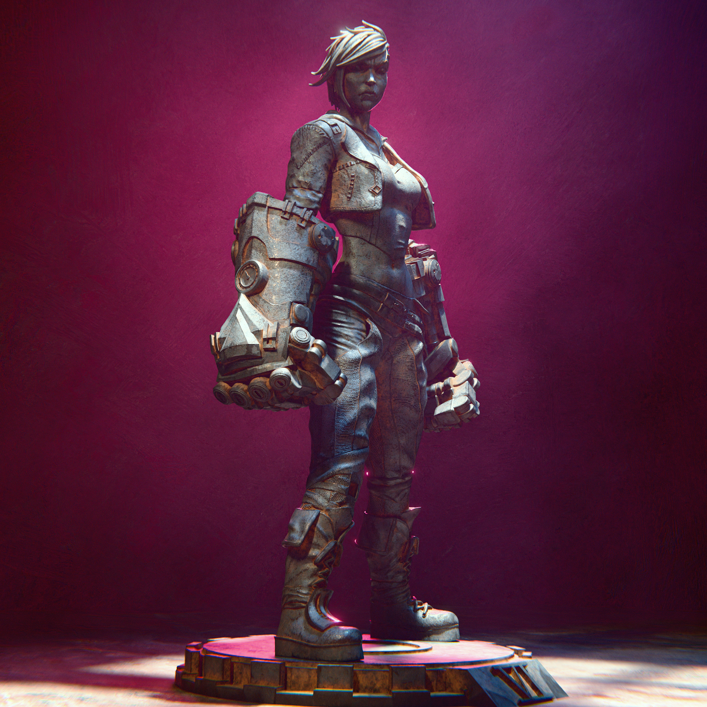 Arcane Vi V2 Resin Fan Art - MTO (CA3D)