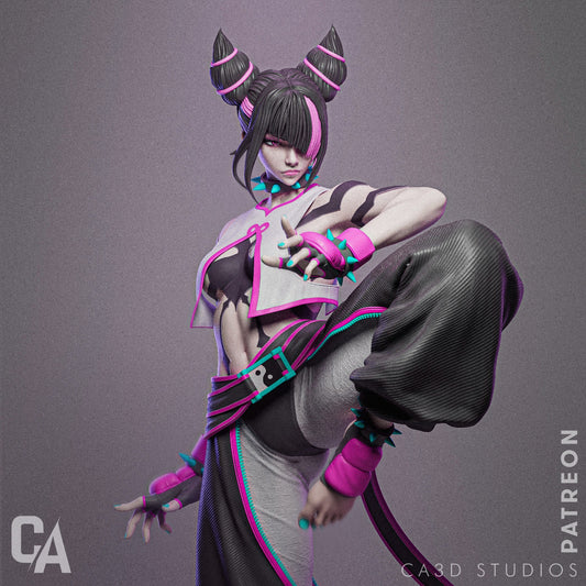 Juri Collectible Resin Fan Art Pro Painted - MTO