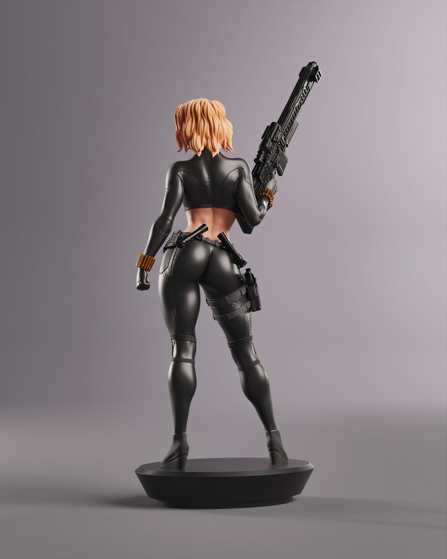 Black Widow Resin Fan Art Pro Painted - MTO (Abe3D)