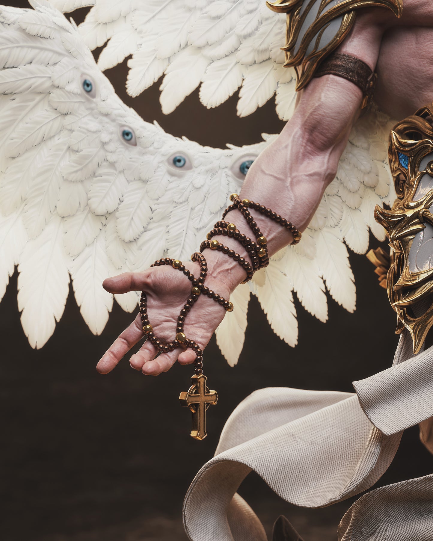 Cherubim Resin Sculpture (Design by CA3D Studios)
