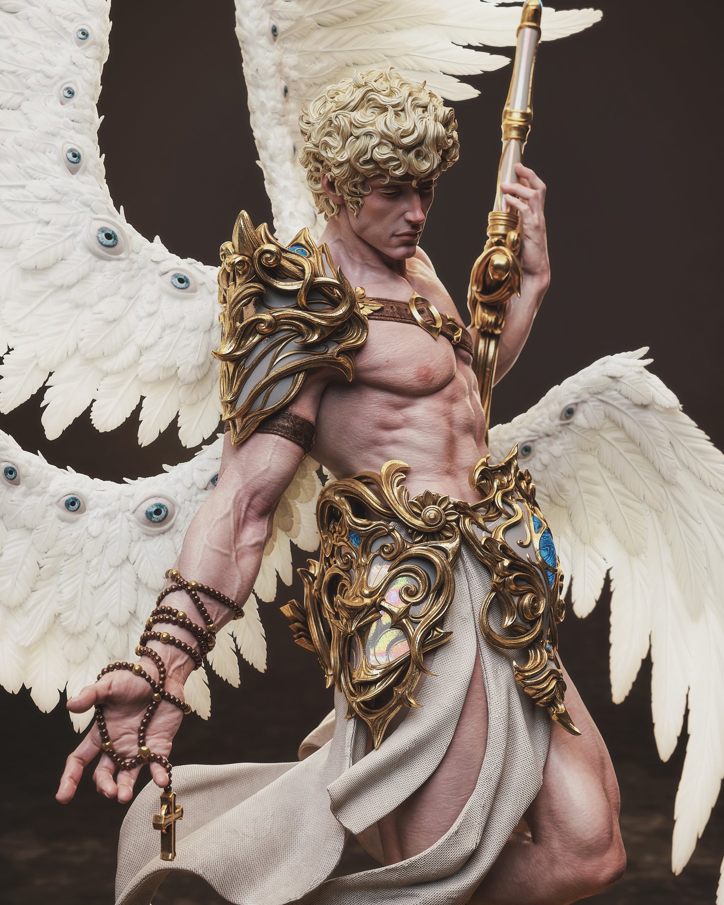 Cherubim Resin Sculpture (Design by CA3D Studios)