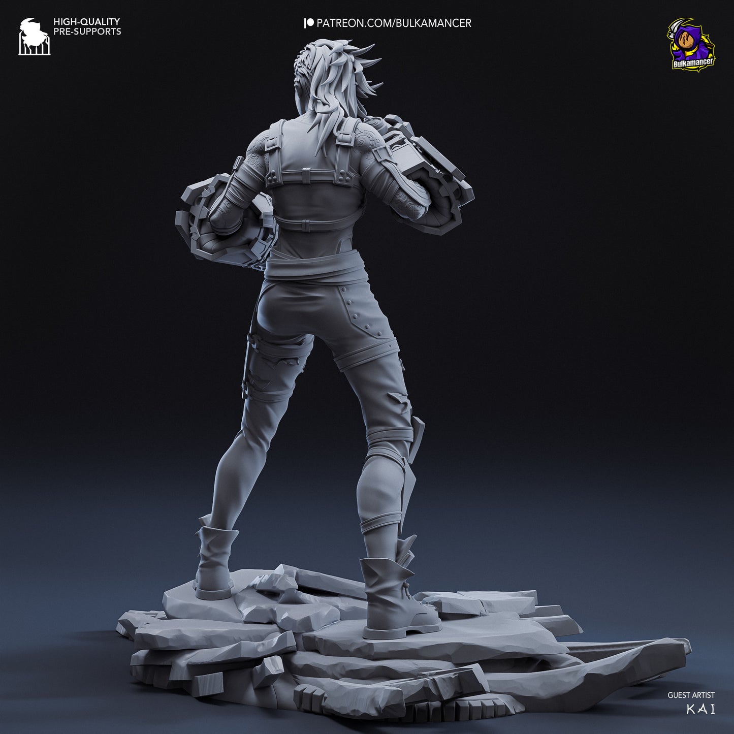Vi Collectible Resin Fan Art - MTO (Design by Bulkamancer)