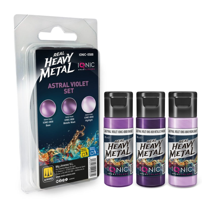 Ionic Real Heavy Metal Set - Astral Violet