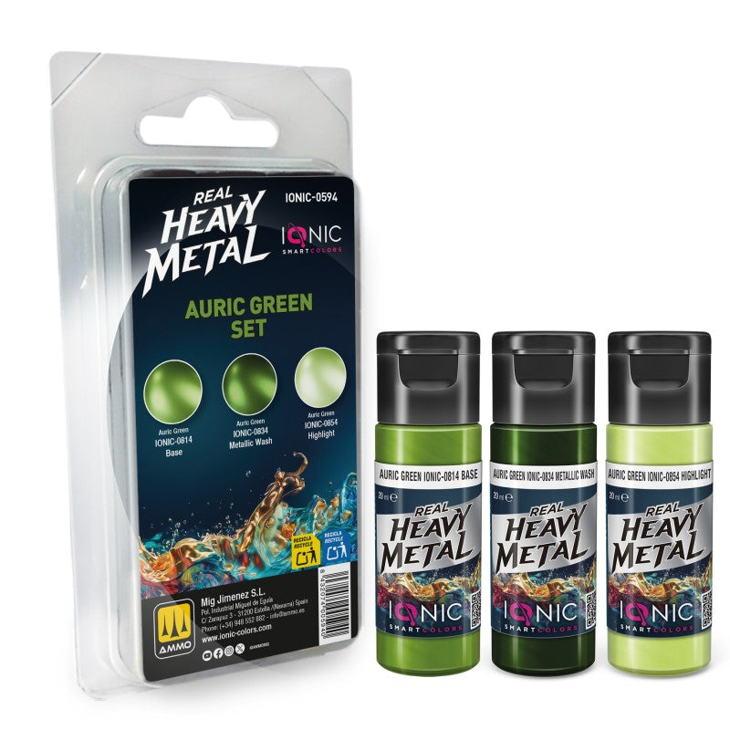 Ionic Real Heavy Metal Set - Auric Green