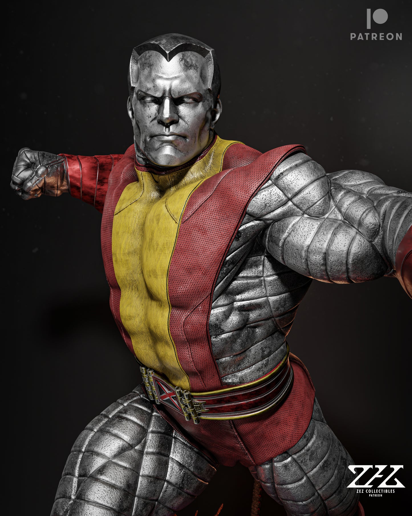 Steel Skin Mutant Resin Fan Art Pro Painted - MTO (Design by ZEZ)