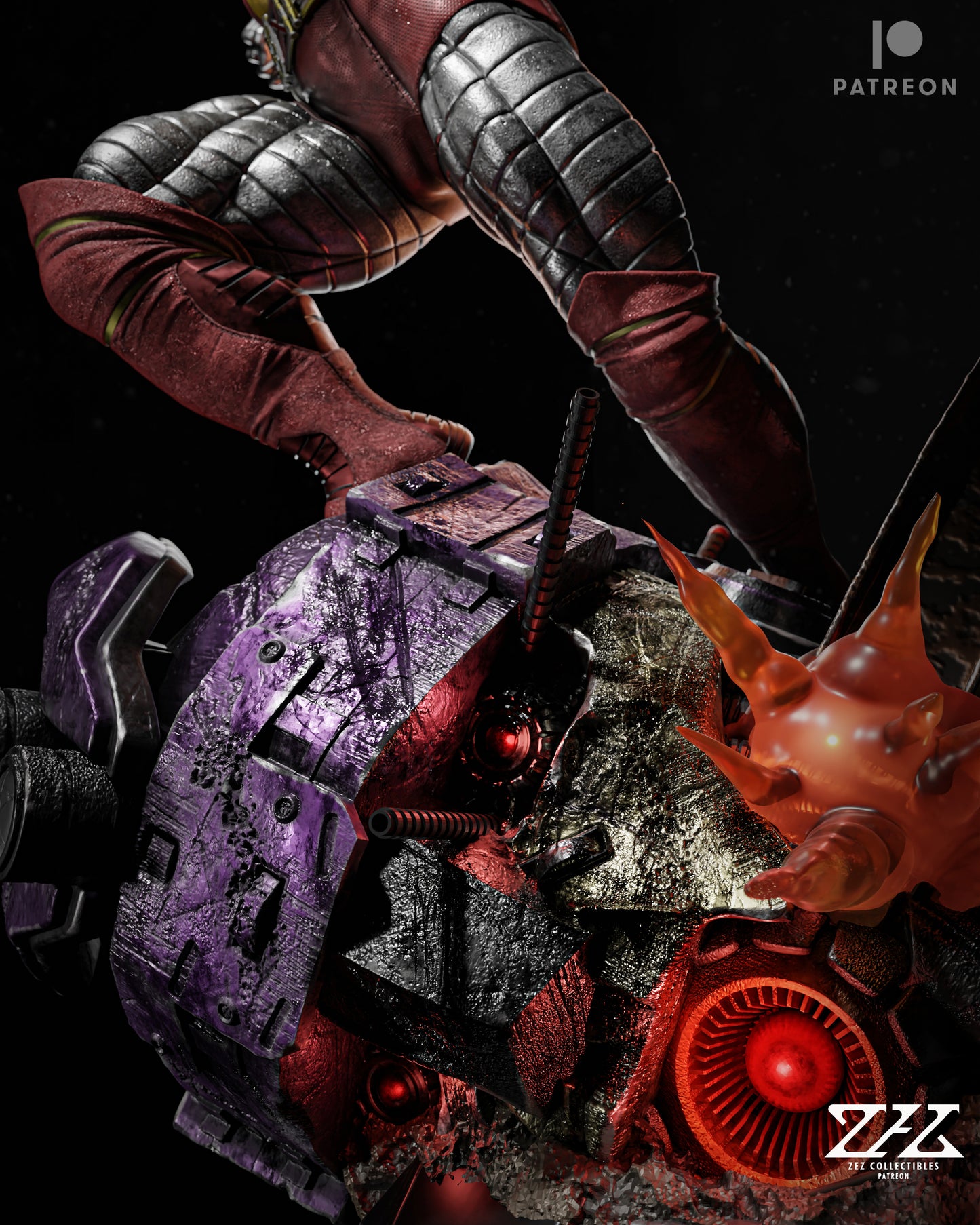 Steel Skin Mutant Resin Fan Art Pro Painted - MTO (Design by ZEZ)