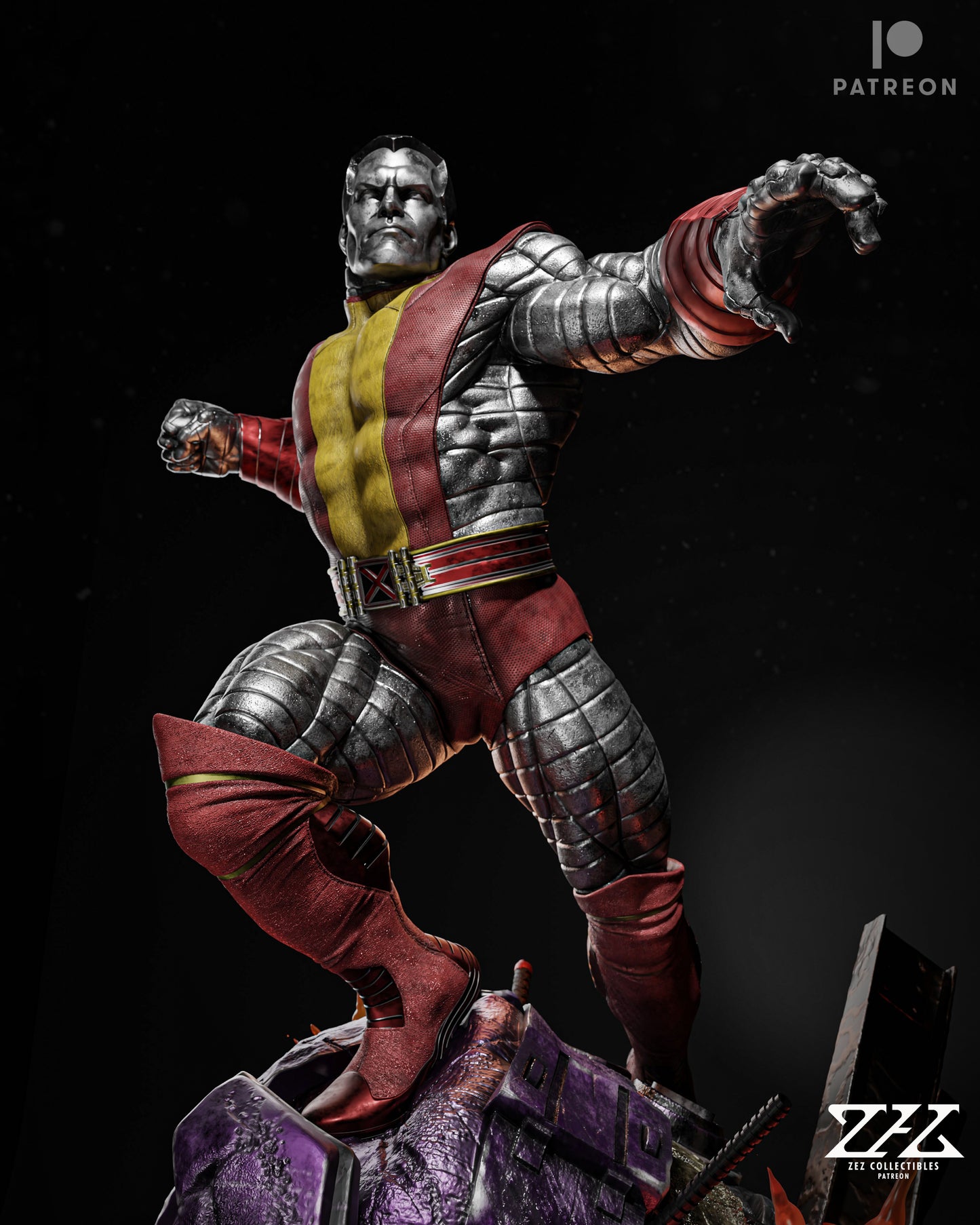 Steel Skin Mutant Resin Fan Art Pro Painted - MTO (Design by ZEZ)