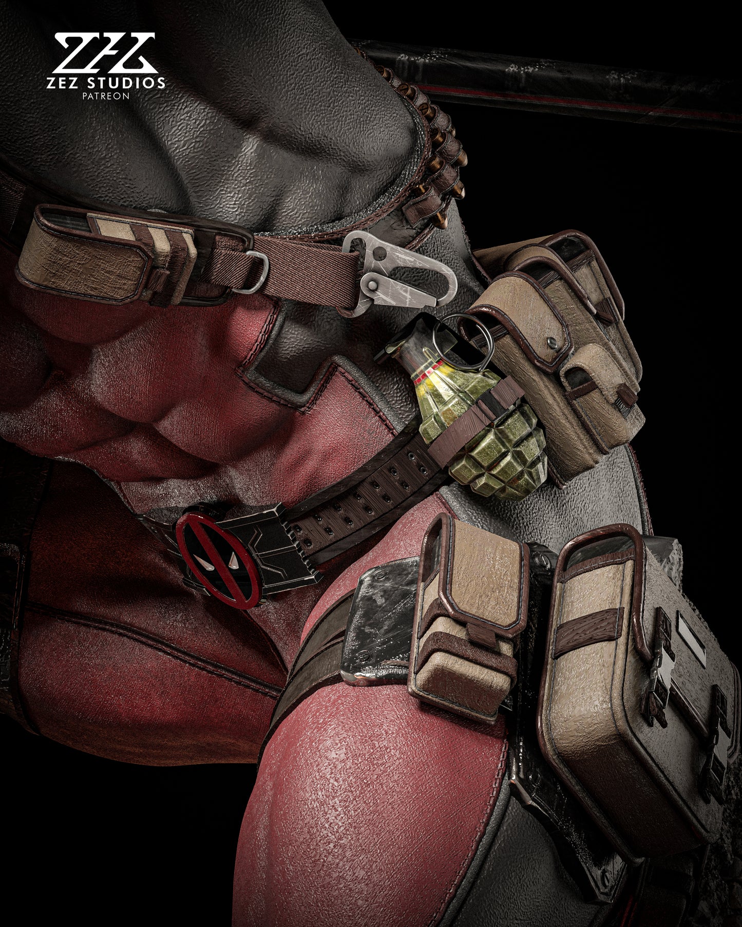 Merc with a Mouth Resin Fan Art Pro Painted - MTO (ZEZ)