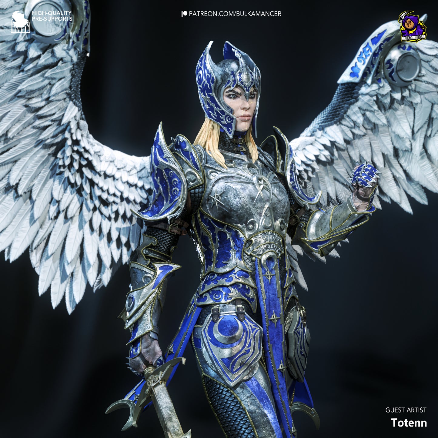 Dame Aylin Collectible Resin Fan Art Pro Painted - MTO