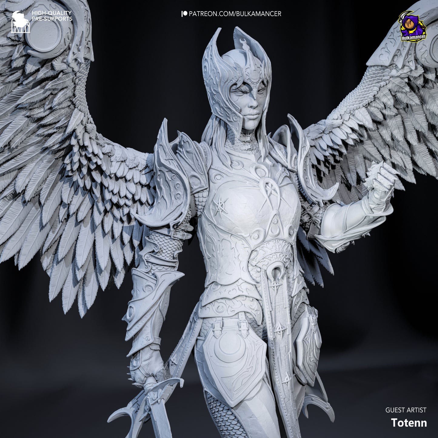 Dame Aylin Collectible Resin Fan Art Pro Painted - MTO