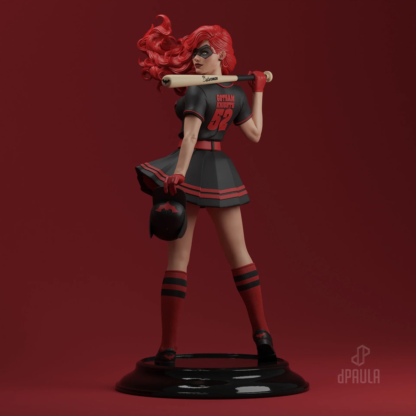 Batwoman Bombshell Resin Fan Art - MTO (Design by Abe3D)