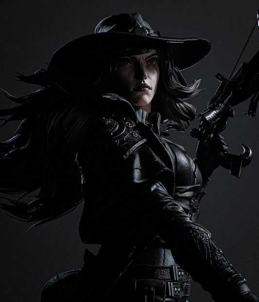 Witch Hunter Collectible Resin Art (Design by CA3D)