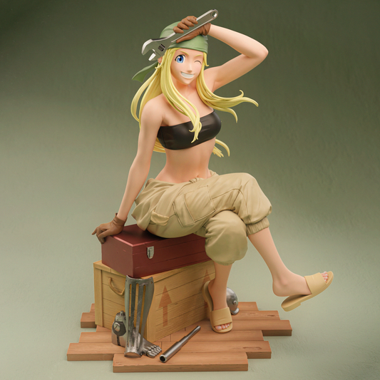 Winry Rockbell Resin Art - MTO (Design by CA3D)