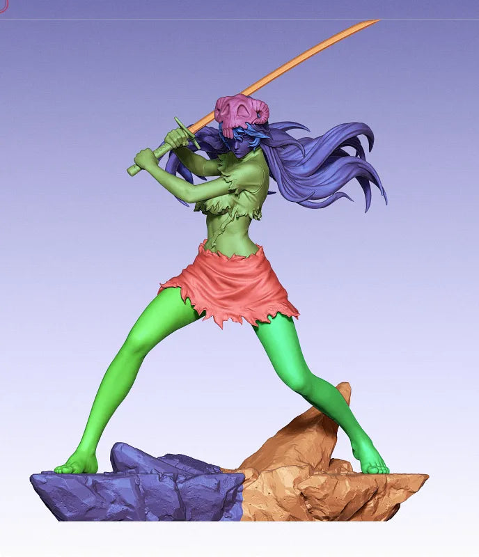 Nelliel Resin Sculpture (Design by CA3D Studios)