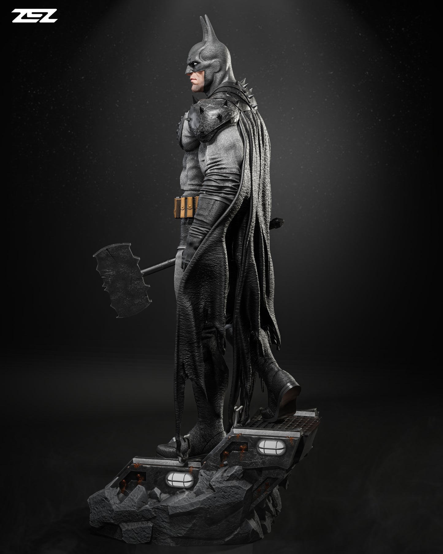 Batman Absolute Resin Sculpture Fan Art - MTO (ZEZ)